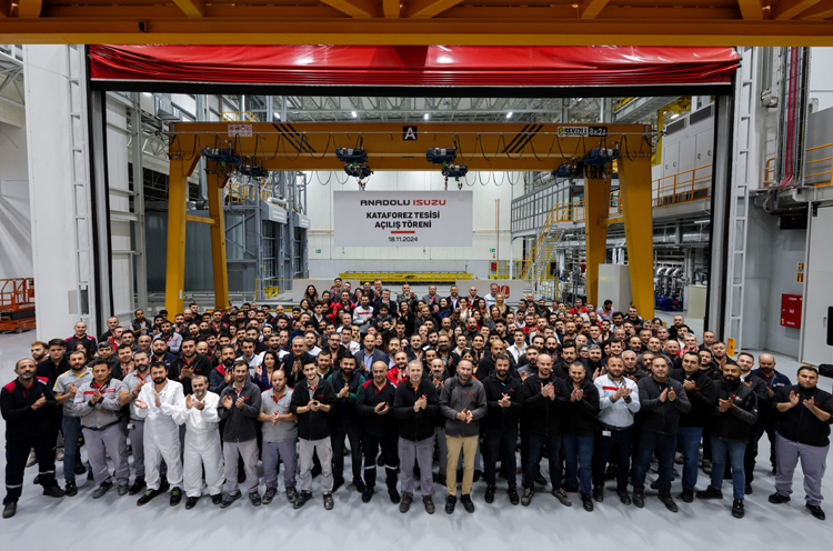 Anadolu Isuzu’nun Full Kataforez Tesisi açıldı